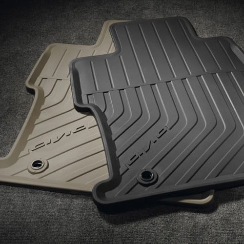 "Honda FLOOR MATS, ALL-SEASON (BEIGE)" 08P13-TR0-120
