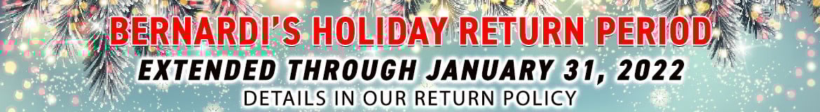 Products purchased between November 24 and December 22 may be returned as late at January 31, 2022